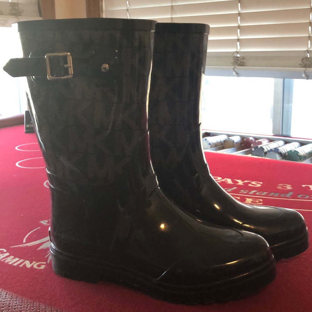 Michael Kors Rainboots Black Size 8